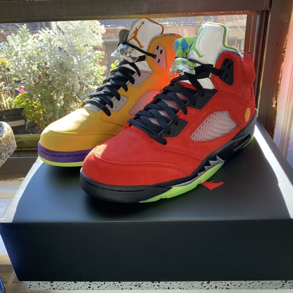 Air Jordan 5 âWhat Theâ Size 12 for Sale in Brooklyn, NY - OfferUp