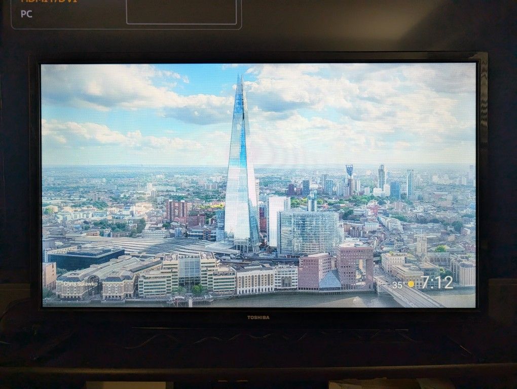 32" Toshiba LED TV (720p) - Great for Guest Room or Gaming