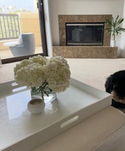 West Elm Lacquer Ottoman Tray — No Defects