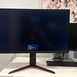 32 inch LG  gaming monitor (QHD 165hz) (LG32GN63T-B)