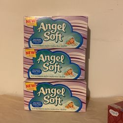 3 Angel Soft Facial Tissues