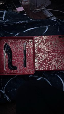 Carolina Herrera Blue Heel 