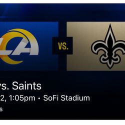 Rams vs. Saints Tickets