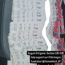 Angels Tickets. 8/3 Section 135