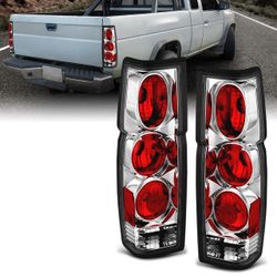 NISSAN HARDBODY 86-97 TAIL LIGHTS G2 CHROME