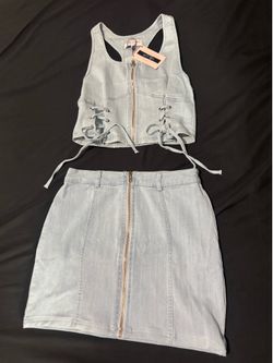 Skirt set