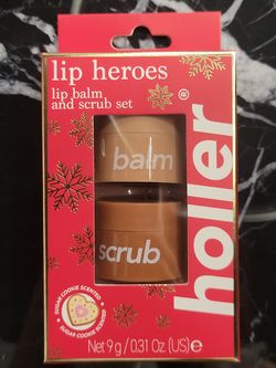 Holler & Glow Lip balm & Scrub