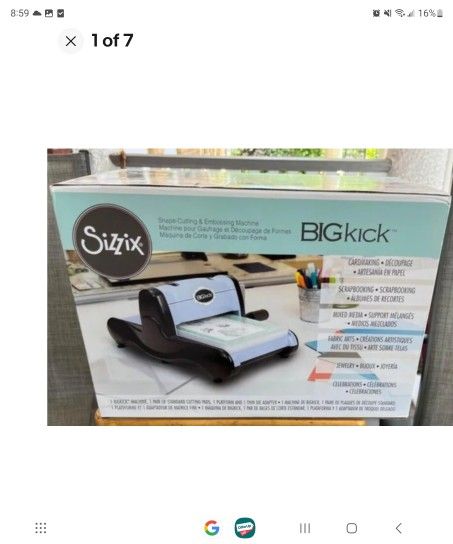 Sizzix Big kick