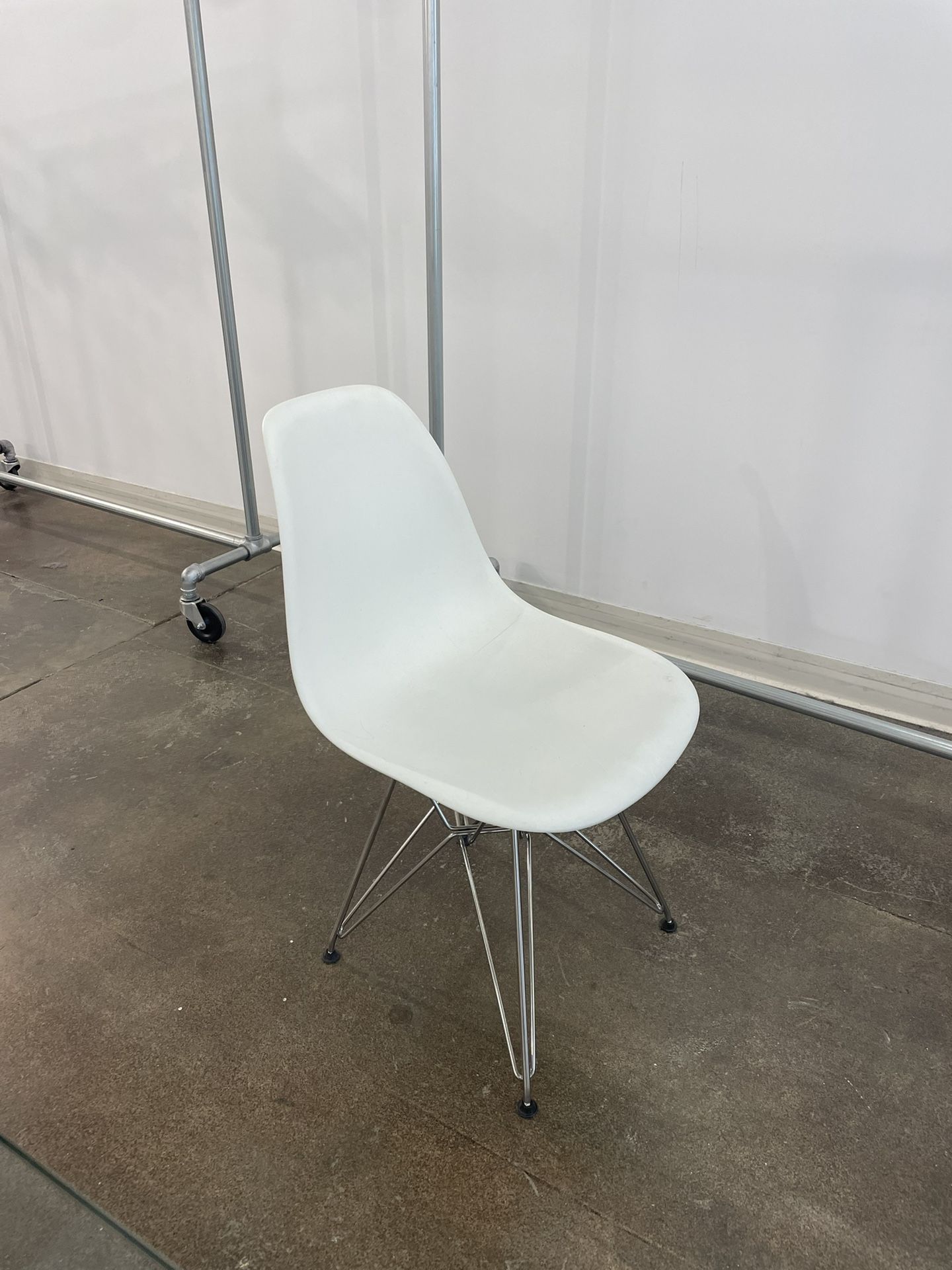 Eames Plastic Molded Chair - Wire Base