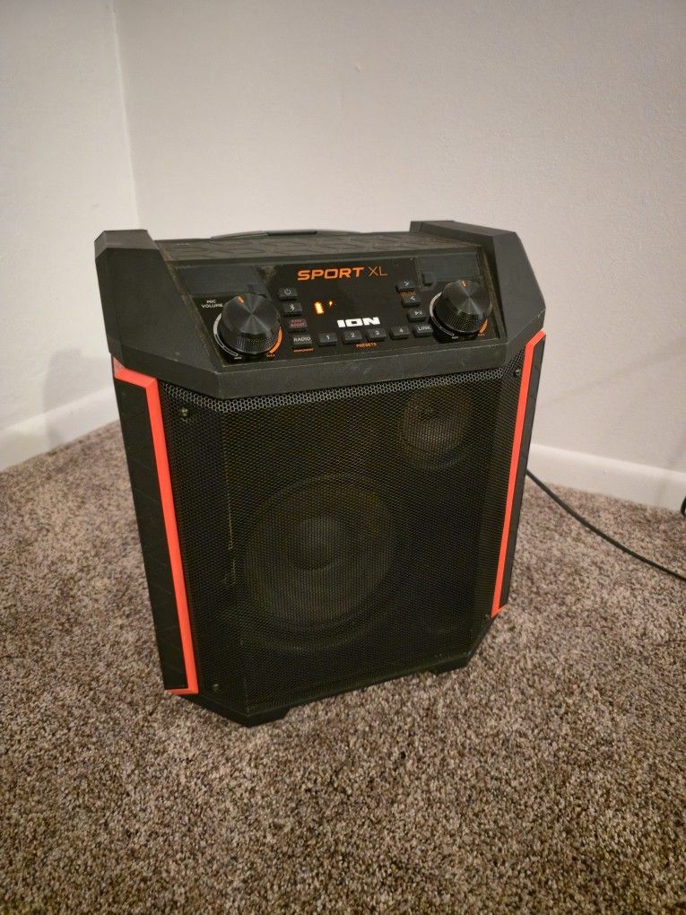 Rolling Speaker Portable Speaker System Wireless Outdoor Bluetooth Speaker Water Resistant 12" Sub