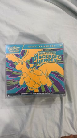 Ascended heroes Etb (Comes with protector)