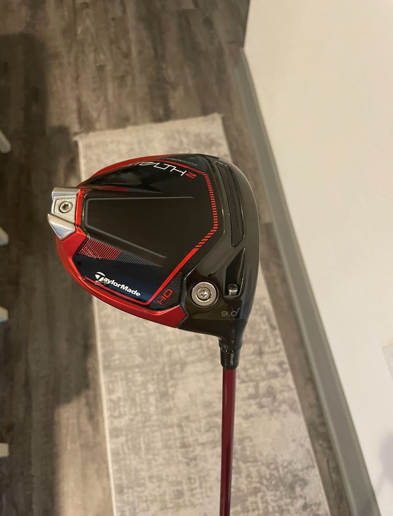 TaylorMade Stealth 2 HD Driver 10.5°, Solo Testa, Destrorso, Condizioni Eccellenti