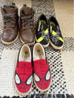 Boy Shoes Size 1Y/2Y $5 For All 3 pairs