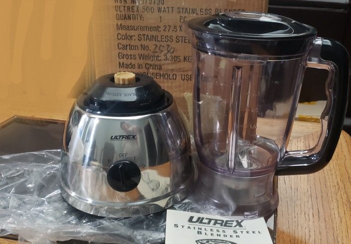 Ultrex 500 Watt Stainless Steel Blender