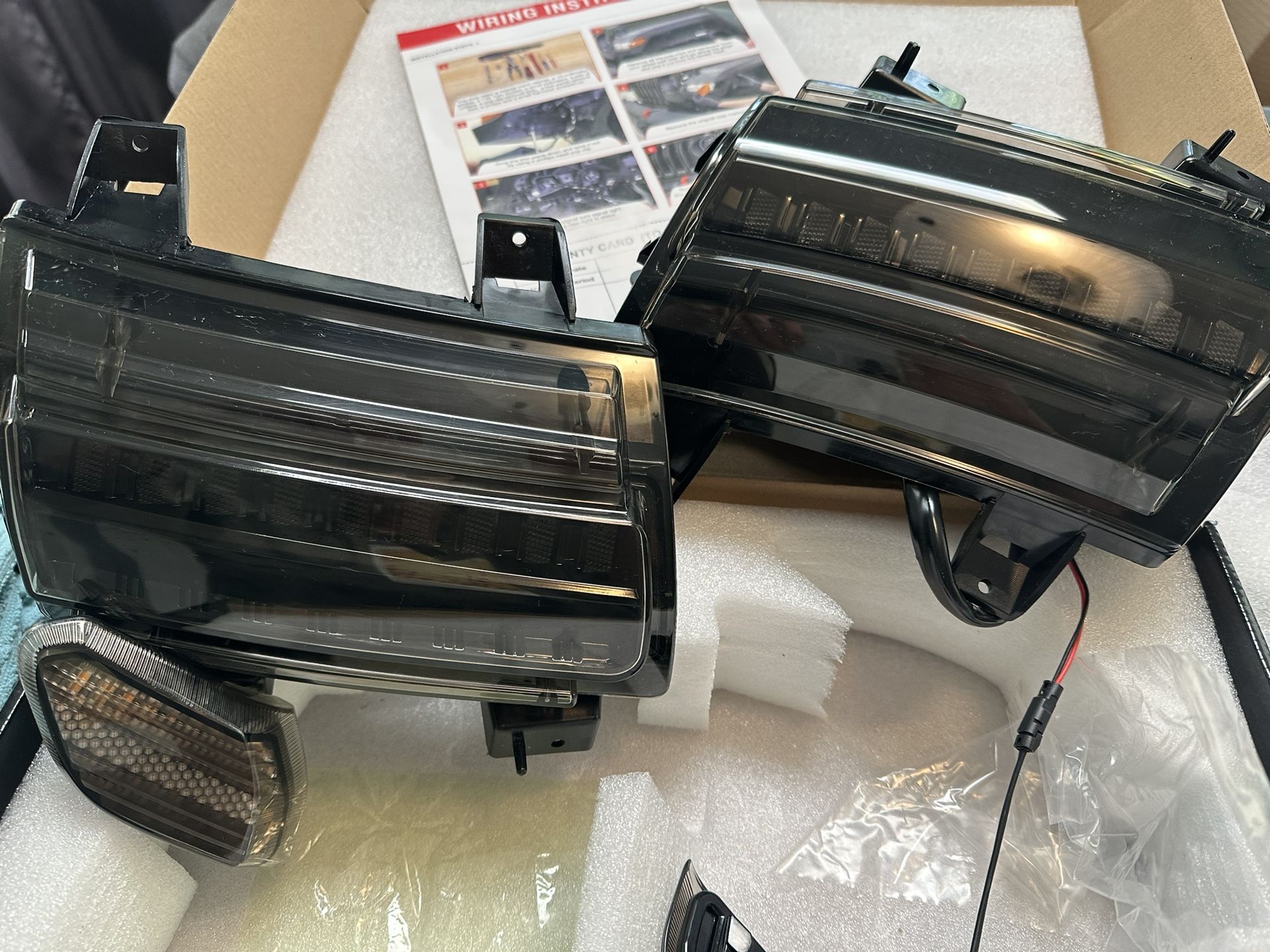 Lx light smoke lens jeep wrangler JL 2018-2021
