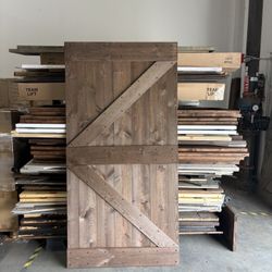 Open Box Barn Door  42*84