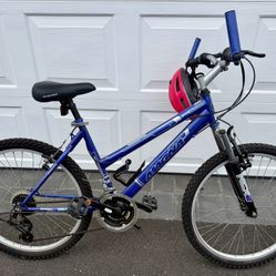 Girls 24” Magna Great Divide 21 Speed Mountain Bicycle