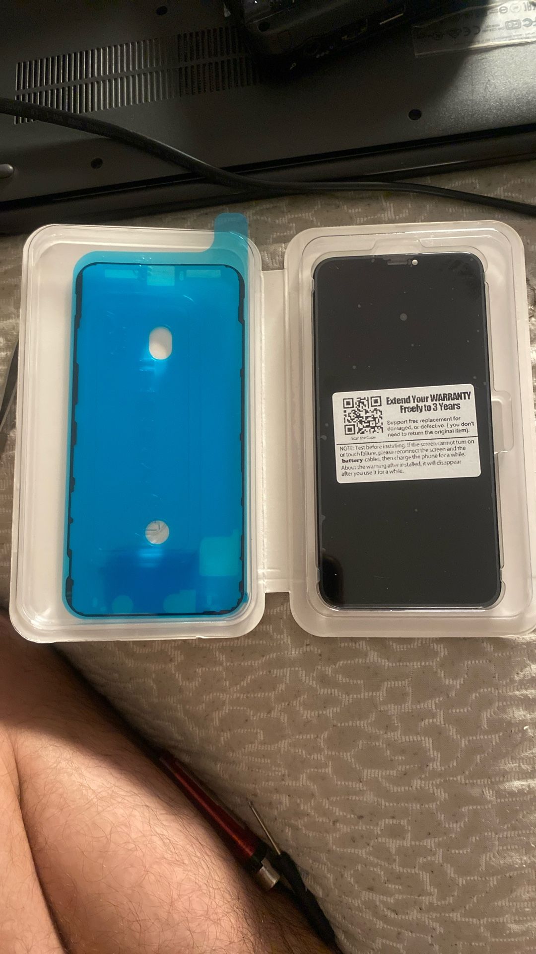 iPhone XS Max Screen Replacement With Adhesive 