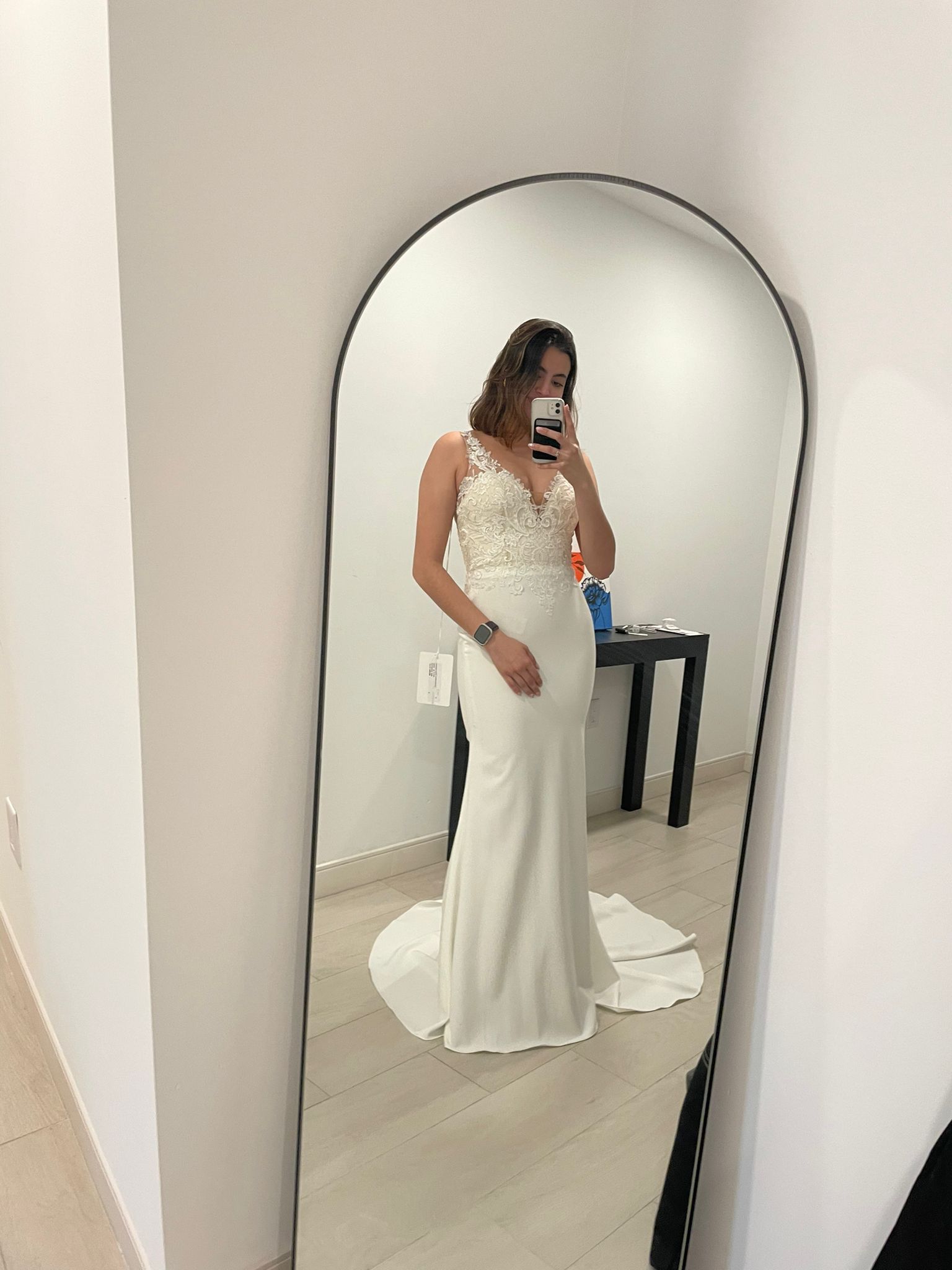 Lace Top Romantic Wedding Dress