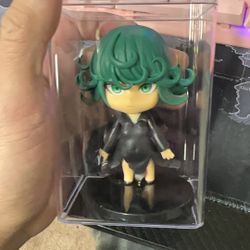 one punch man figure with box 