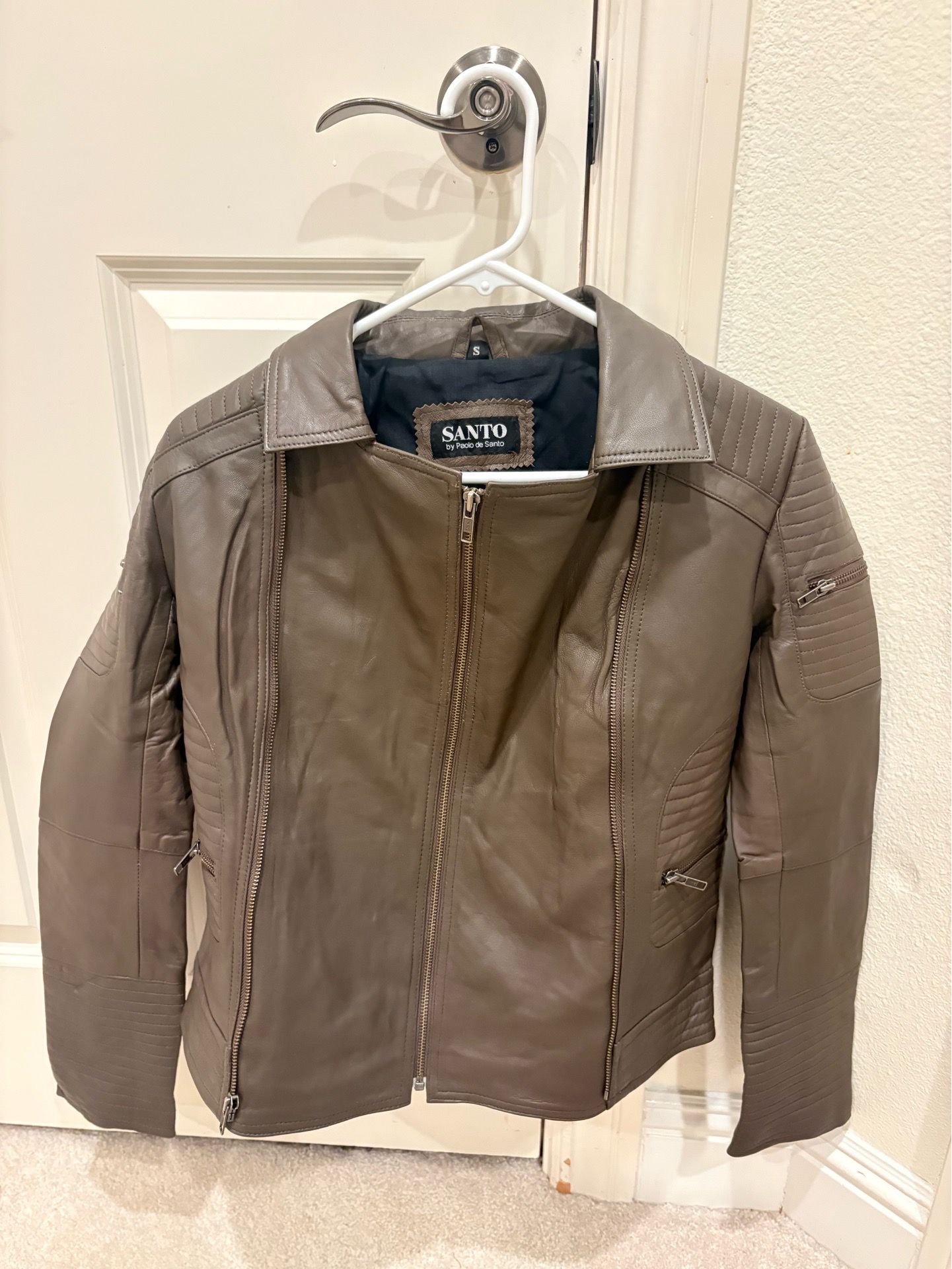 Leather jacket