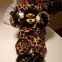 Doll Jingle Bell Feel And Hat 