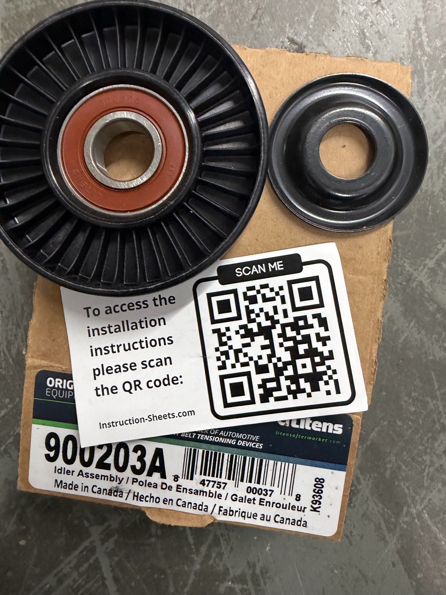 Drive Belt Idler Pulley