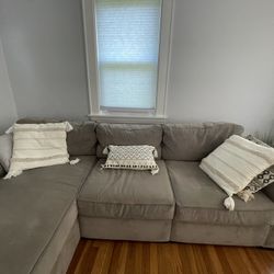 Grey Sectional  From Macys 