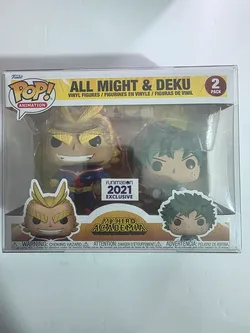 Funko Pop Animation My Hero Academia All Might & Deku 2-Pack Funimation Exclusive