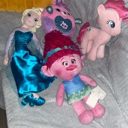 Elsa , Poppy , My Little Pony , Hachimal 
