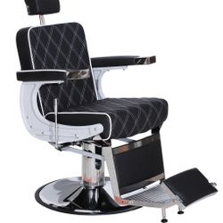 Barber Chair Black & White