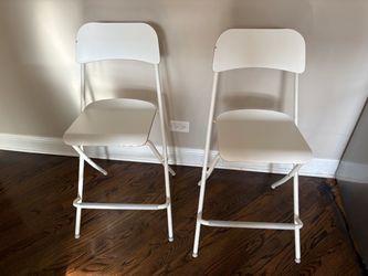IKEA FRANKLIN Foldable Counter-Height Bar Stools (Set of 2)