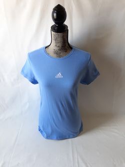 Adidas women's embroidered logo top size M