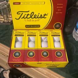 Brand New Titleist, Golf Balls