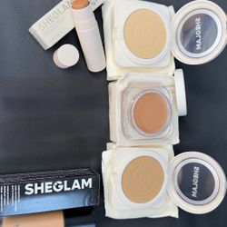 Sheglam full coverage foundation balm and 2 high coverage powder and long lastin