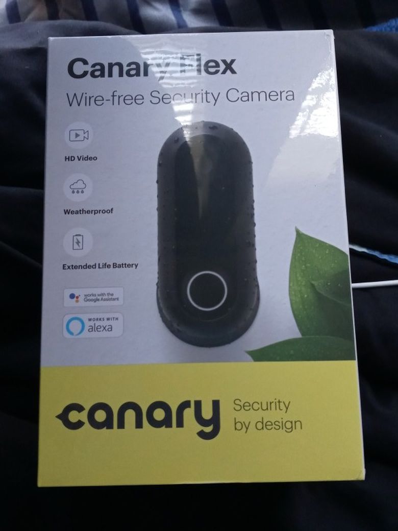Brand New Still In Plastic Wrap Box Canary Security Camera