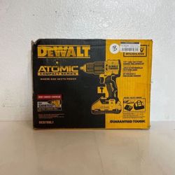 Dewalt 20V Brushless 1/2” Hammer Drill/ Driver Kit…DCD799L1