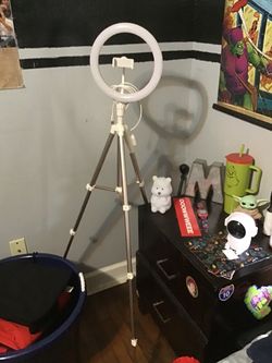 Ring Light with Tripod Stand and Phone Holder