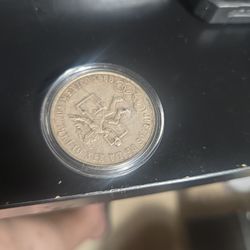 1968 Mexico Olympiada Coll Coin