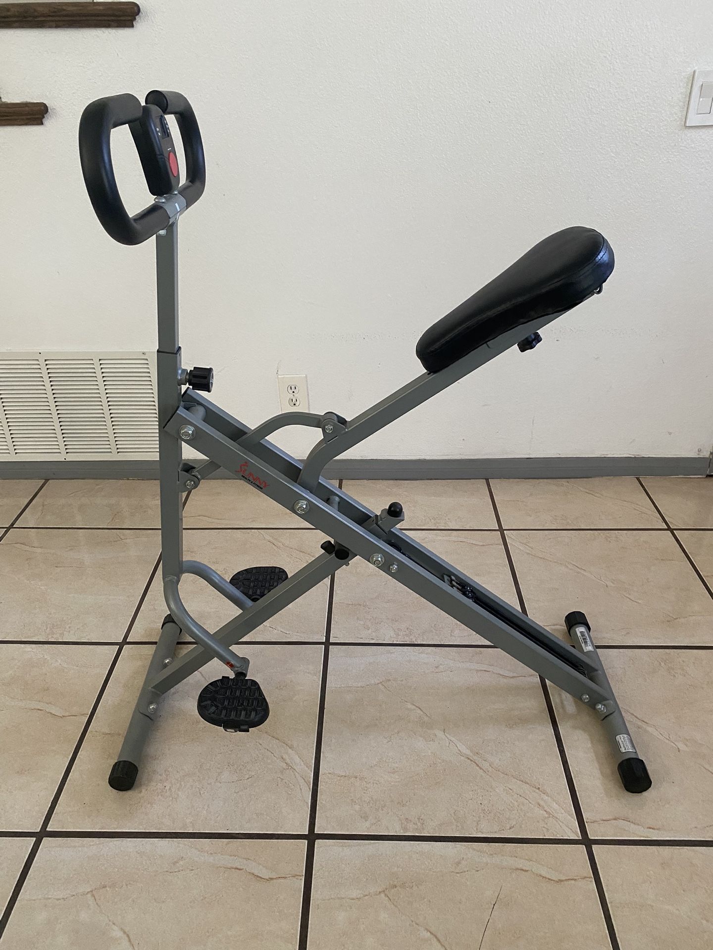 Row and ride exercise Machine