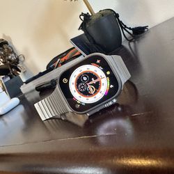 650 OBO. Apple Watch Ultra 2 GPS + Cellular 49mm]Smartwatch with Extras