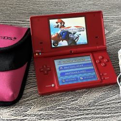 Nintendo DSi with Nintendo case & Mario Kart game, complete with stylus & charger. $65