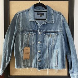 NEW Lucky ladies Denim Jacket Size L/XL