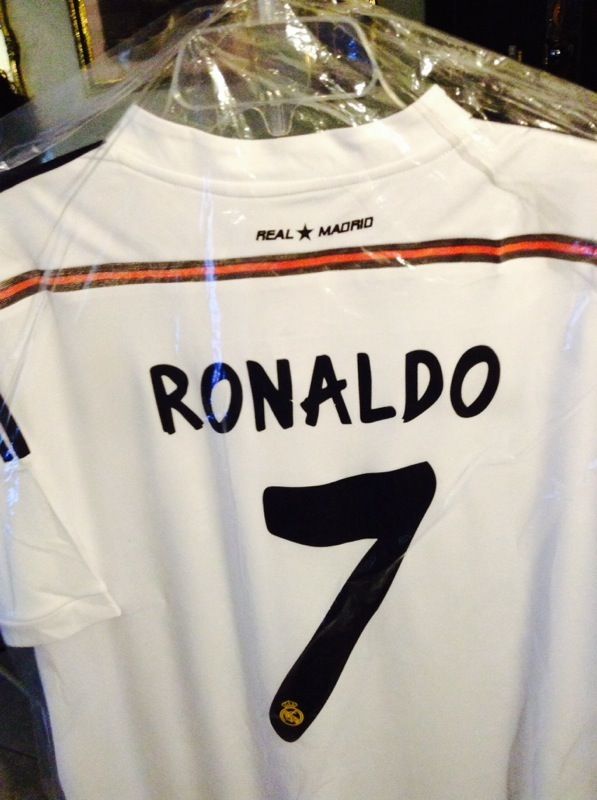 14-15 Real Madrid jersey