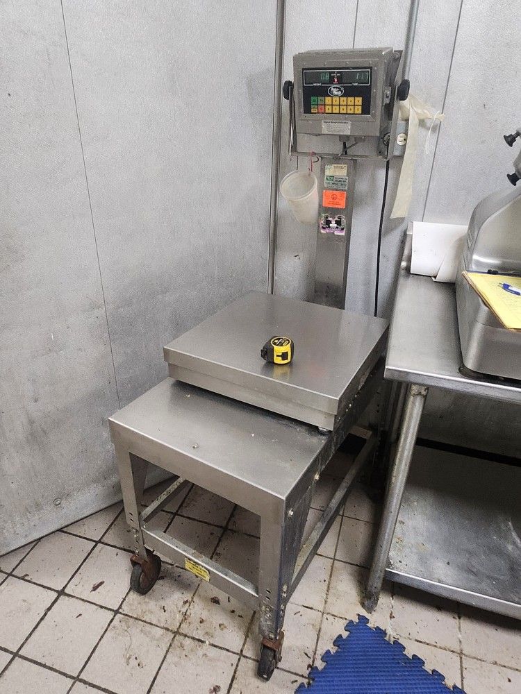 Commercial KSI Koehler Scale Floor Model Butcher Meat Market Grocery