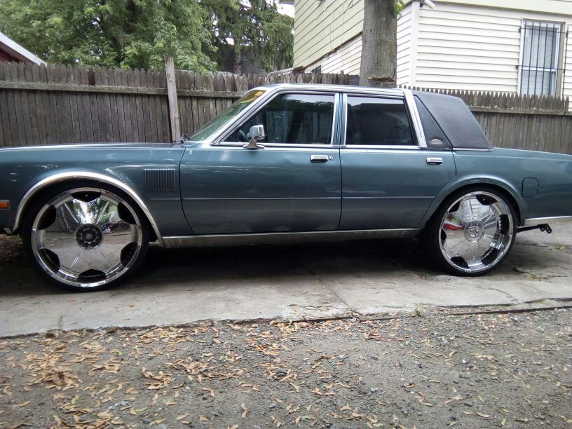 1987 Chrysler Fifth Avenue on 24s for sale or trade