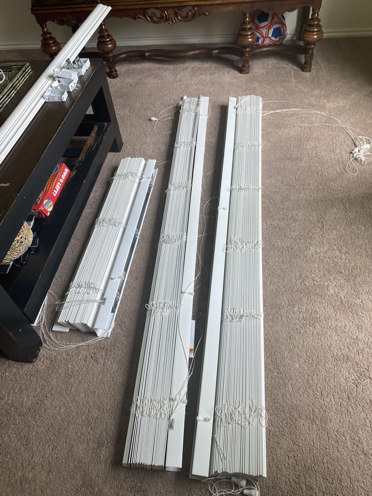 Faux Wood blinds White