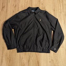 Polo Ralph Lauren Harrington Jacket Black Size M