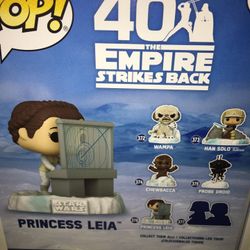 POP Star Wars Battle At Echo Base: Princess Leia Brand New In Package 
