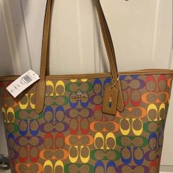 NEW COACH Pride Tote Bag